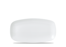 Vellum White Chefs' Oblong Plate No 4